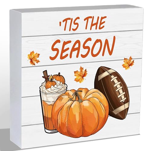 Fall Decorations for Home Fall Decor Autumn Wooden Sign 5.9