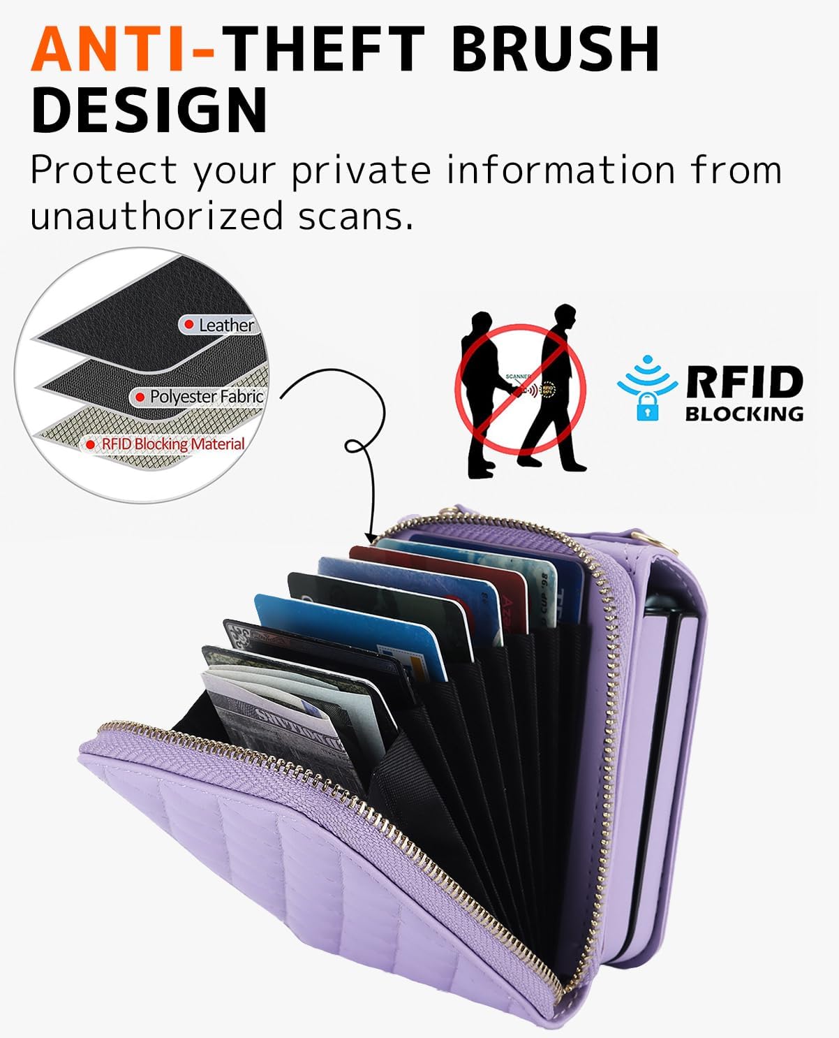 NINKI Leather Case for Motorola Razr 2025 with Wallet,Lanyard Hinge Protection Card Holder for Moto Razr 2025 Matte Leather Wallet Purse Phone Cover for Moto Razr 60 Girl Purple