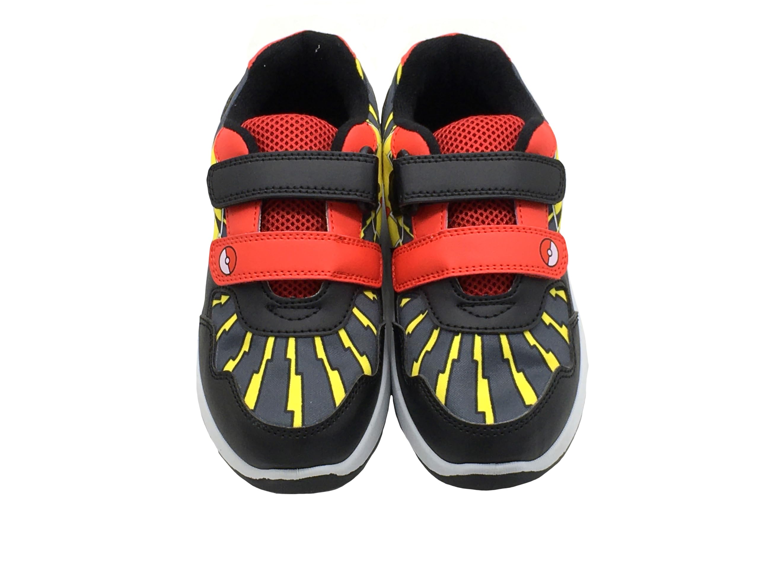Pokémon Zapatillas niños o niñas con Luces Intermitentes, Negro, Talla 28-36 EU