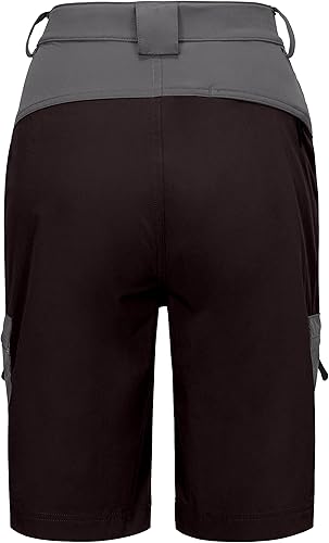 Miniatura 3 de Little Donkey Andy Pantalones cortos de senderismo ligeros de secado rápido para mujer, pantalones cortos de golf, bolsillos con cremallera