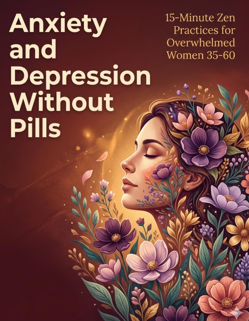 Anxiety & Depression Without Pills: 15-Minute Zen Practices for Overwhelmed Women 35 60