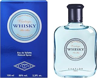 عطر ايفافلور ويسكي او دو تواليت للرجال من ايفافلورباريس - أزرق، 100 مل