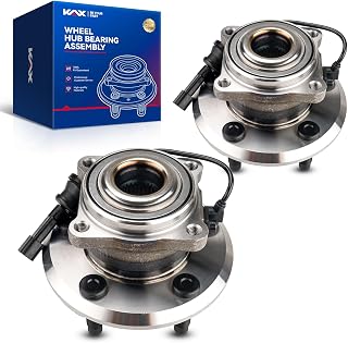 KAX 512440 Pair Rear Wheel Hub Assembly for 2010-2017 Chevrolet Equinox