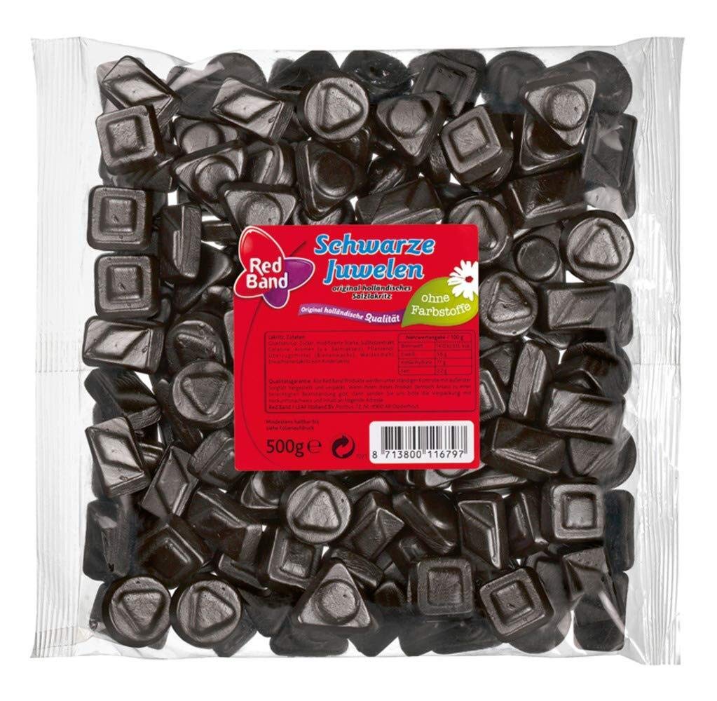 De colour rojo de la cinta de la - negro de joyas - 500 G