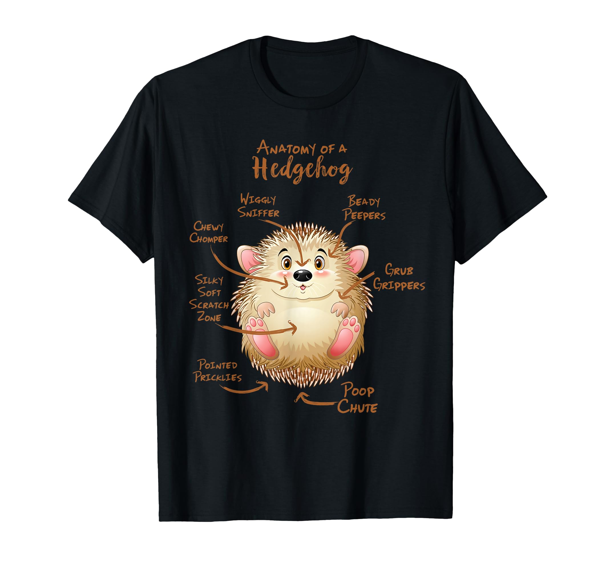 Hedgehog Anatomy T-Shirt