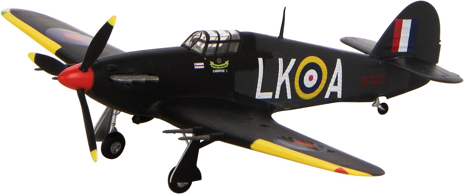 Easy Model 1:72 Scale Hurricane MkII 87 Sqn lead1940/41 Model Kit