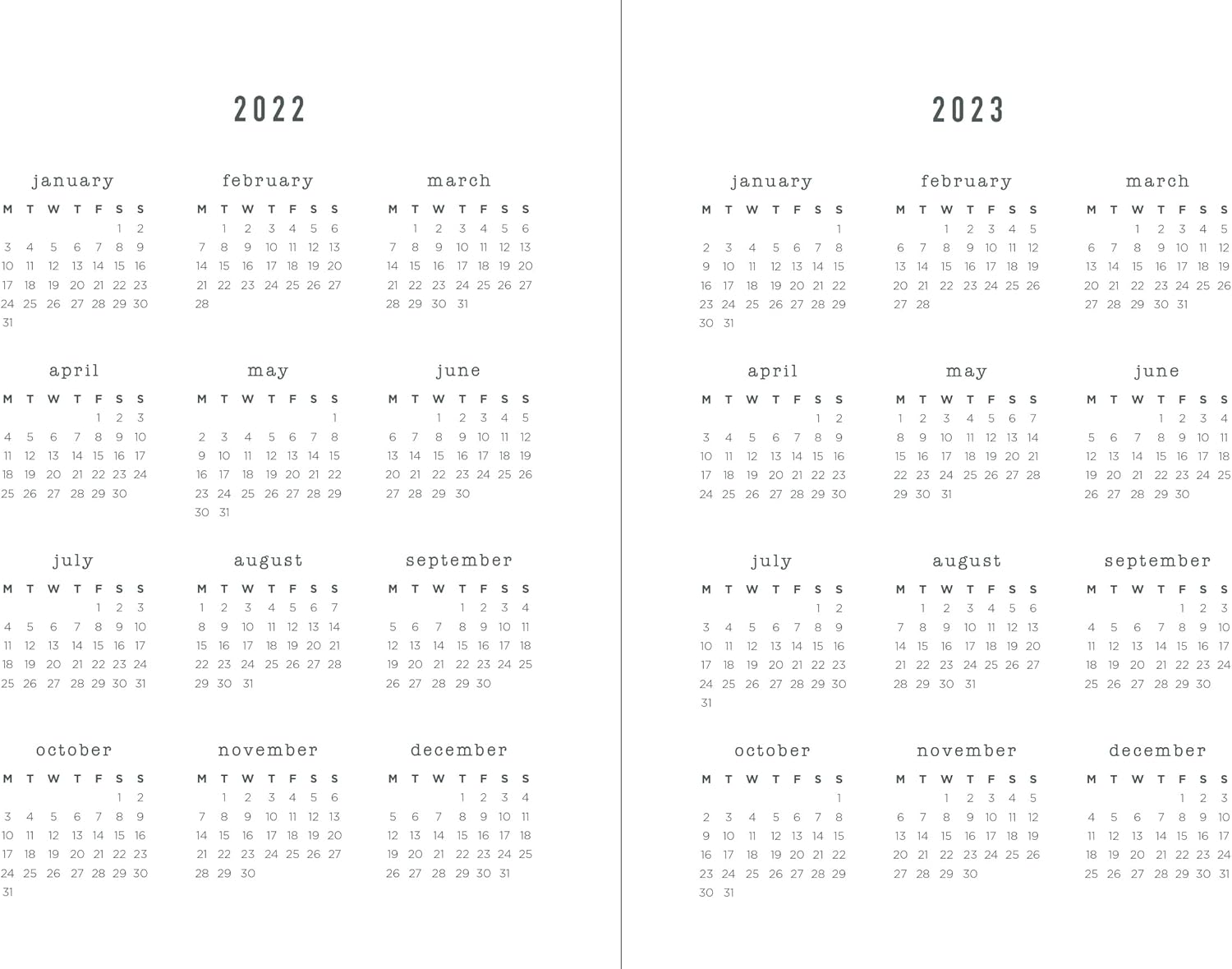 Letts Zodiac A6 Academic 22.23 Week to View Diary - Sky Blue