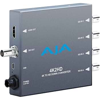 その他 AJA 4K2HD Amazon | AJA 4K2HD 4K/UHD - HD-SDI および HDMI ダウン