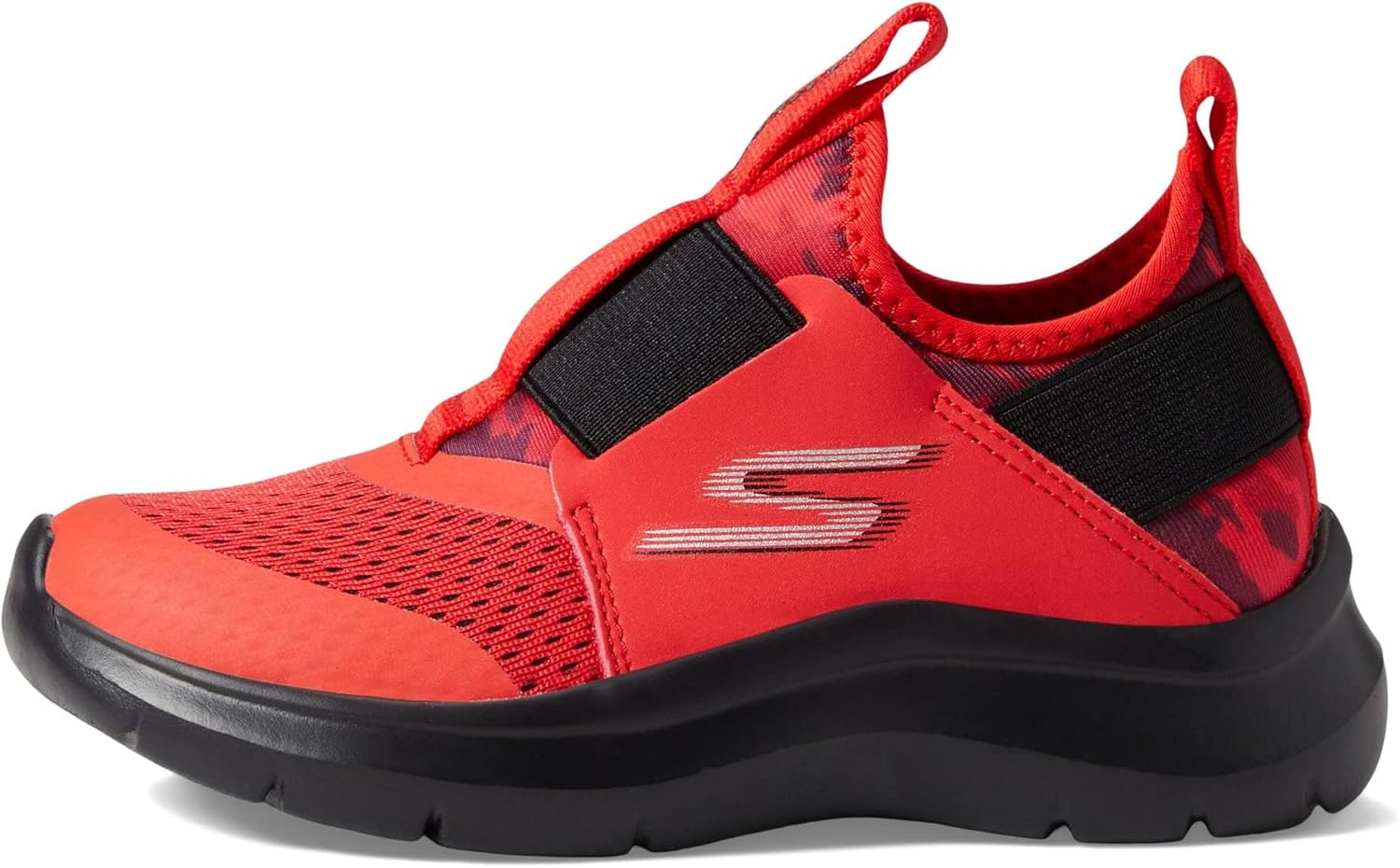 Skechers Kids Boy's Skech Fast Sneaker, Red/Black, 8 Toddler