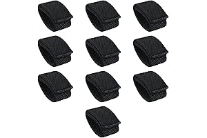 10-pack Versatile Velcro Belt Holders for 1.5-inch Wide Belts