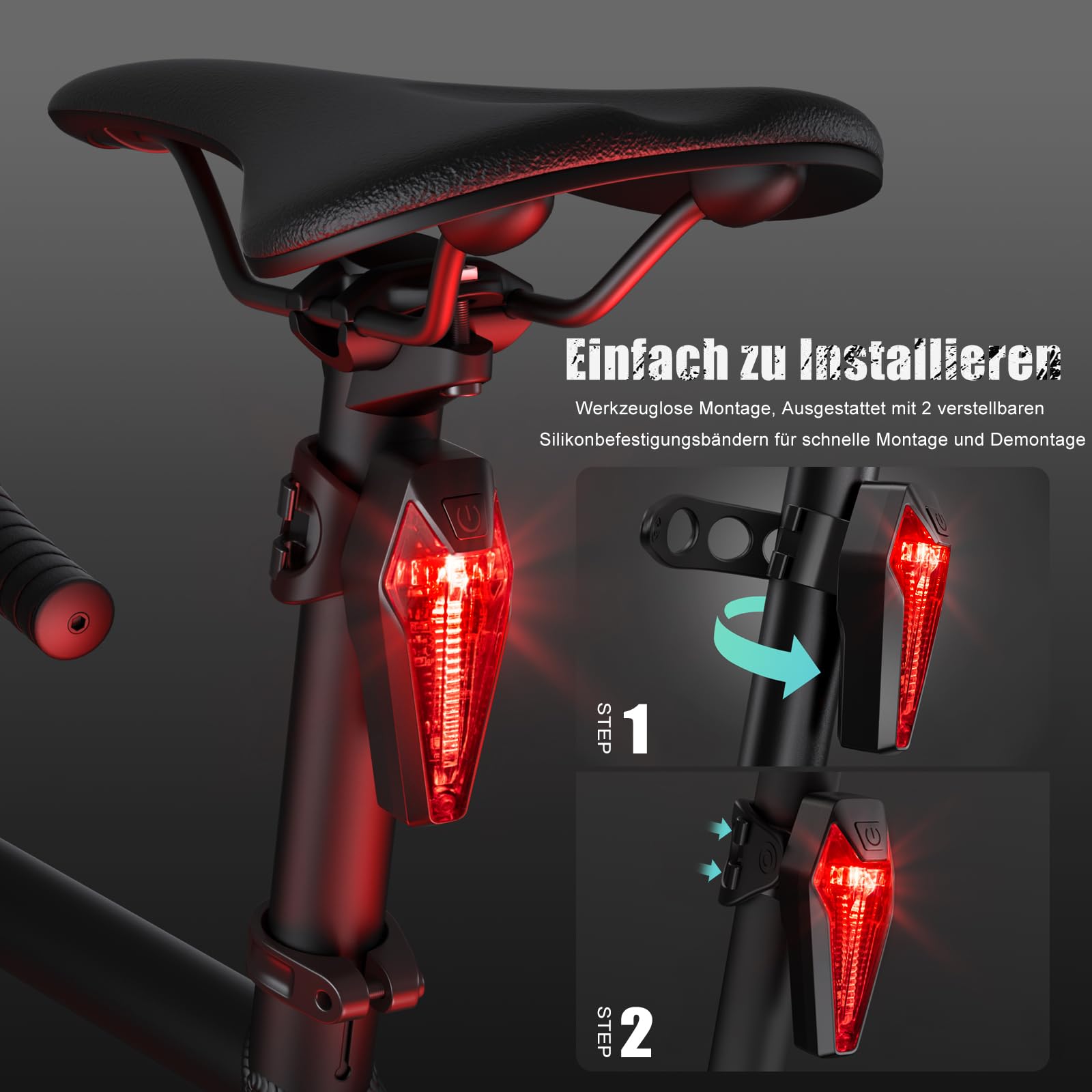 rennrad rücklicht bremslicht Amitor Fahrrad mit Bremslicht, StVZO Zugelassen Fahrrad Rücklicht LED USB C Aufladbar Batterie, IPX6 Wasserdicht Fahrrad Rückleuchte, Fahrradlicht Hinten Sattelmontage für MTB/Rennrad/Ebike Sport & Freizeit Wall Poster Review: Asetek Invicta Pedals Color:Matte Black / Hi Yellow