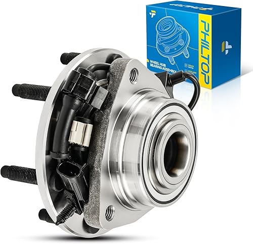 Miniatura 32 de PHILTOP 513294 Conjunto de cubo de rodamiento de rueda delantera 5 lengüetas para Nissan Altima 2007 2008 2009 2010 2011 2012 Conjunto de cojinete