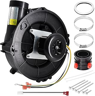 Hiorucet 0171M00001S Draft Inducer Motor Replaces Goodman 0171M00001S, 22307501, Rotom FB-RFB501, J238-150-15293 Inducer Motor, 223075-01, Packard 66071, 119384-00, 0171M00000S, 70582108, Fasco A077