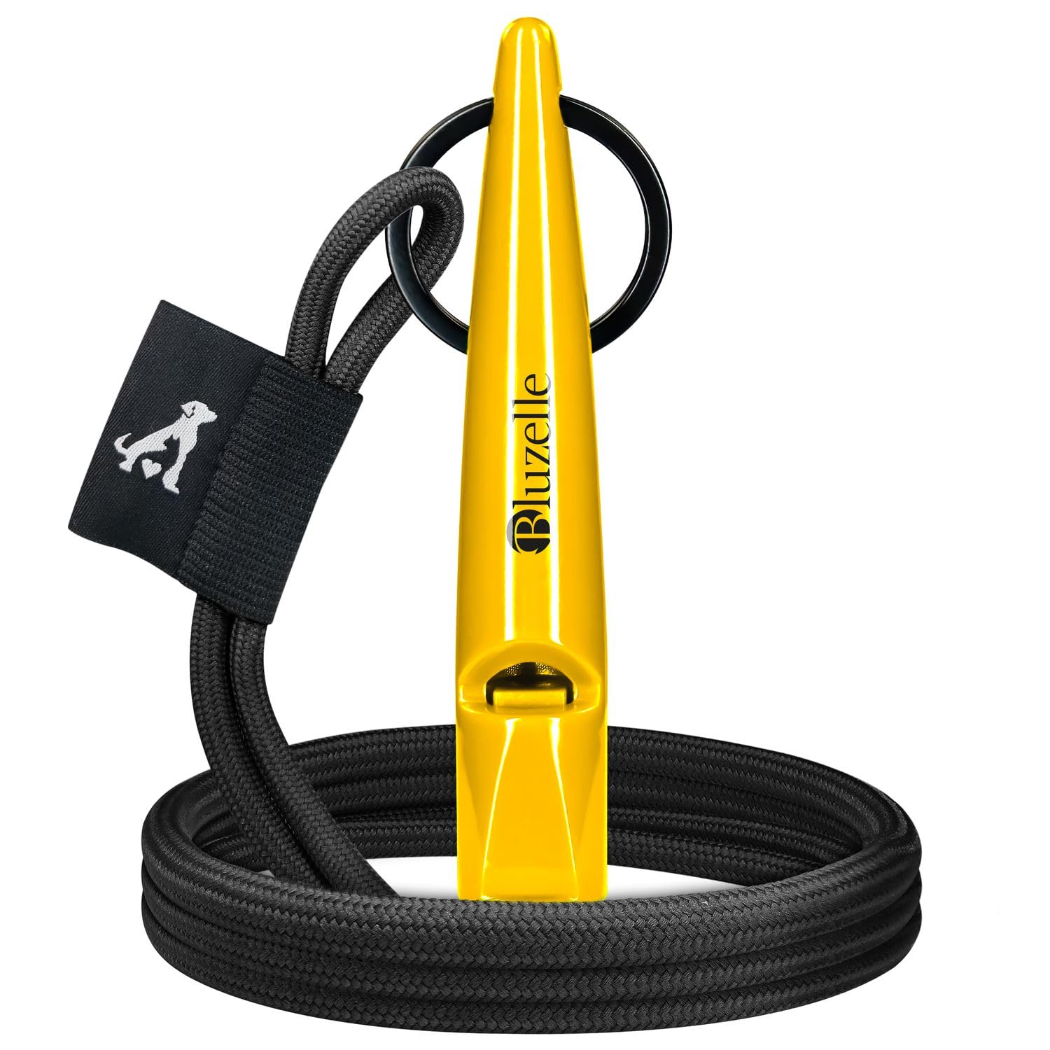 bluzelle Recall 5800 Professional Dog Whistle with Lanyard, BPA-Free Plastic Training Whistle