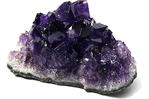 Real Amethyst Crystal Stones and Crystals, Raw Natural Stones, Amathesis Geode, Quartz...