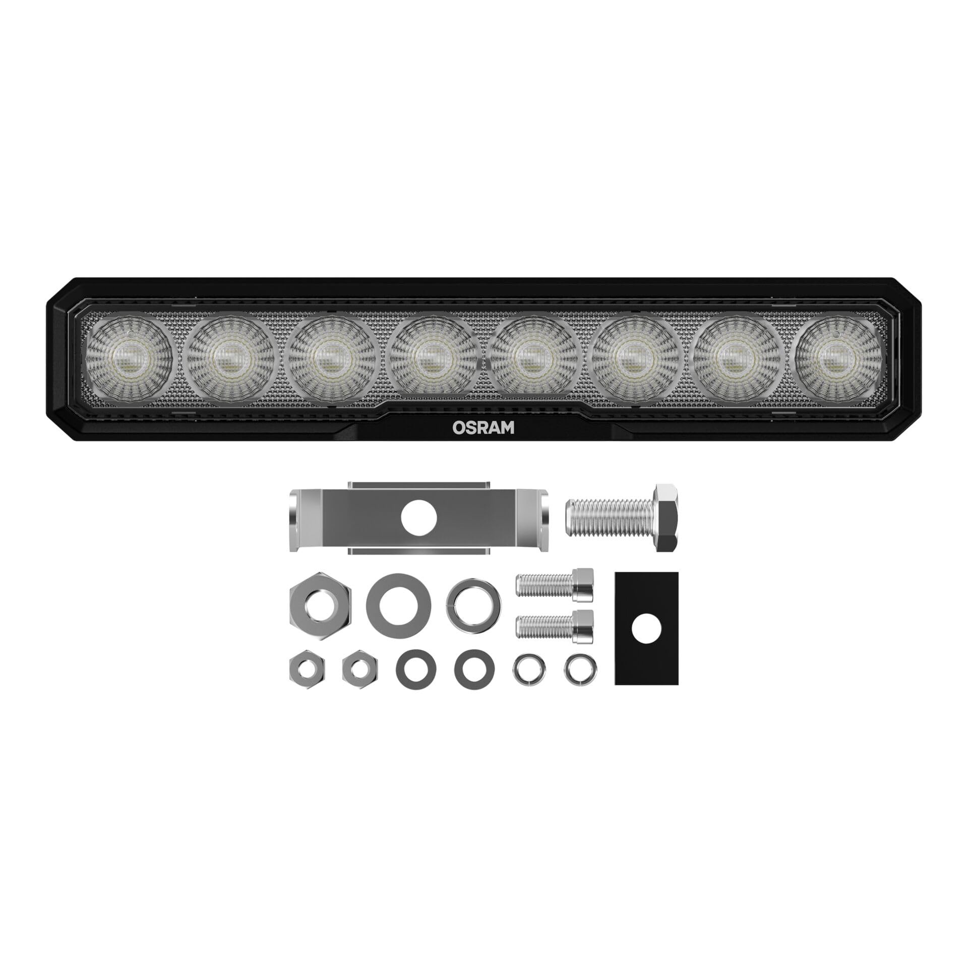 OSRAM LEDriving Lightbar WL VX250-WD, luces de trabajo LED todoterreno, 3000 lúmenes, haz de luz de hasta 72 m de longitud, 12 V/24 V
