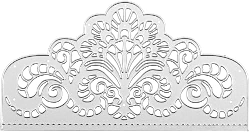 Miniatura 9 de Micro Traders Juego de 2 troqueles de grabación en relieve para invitaciones, manualidades hechas a mano para boda, felicitación, aniversario,