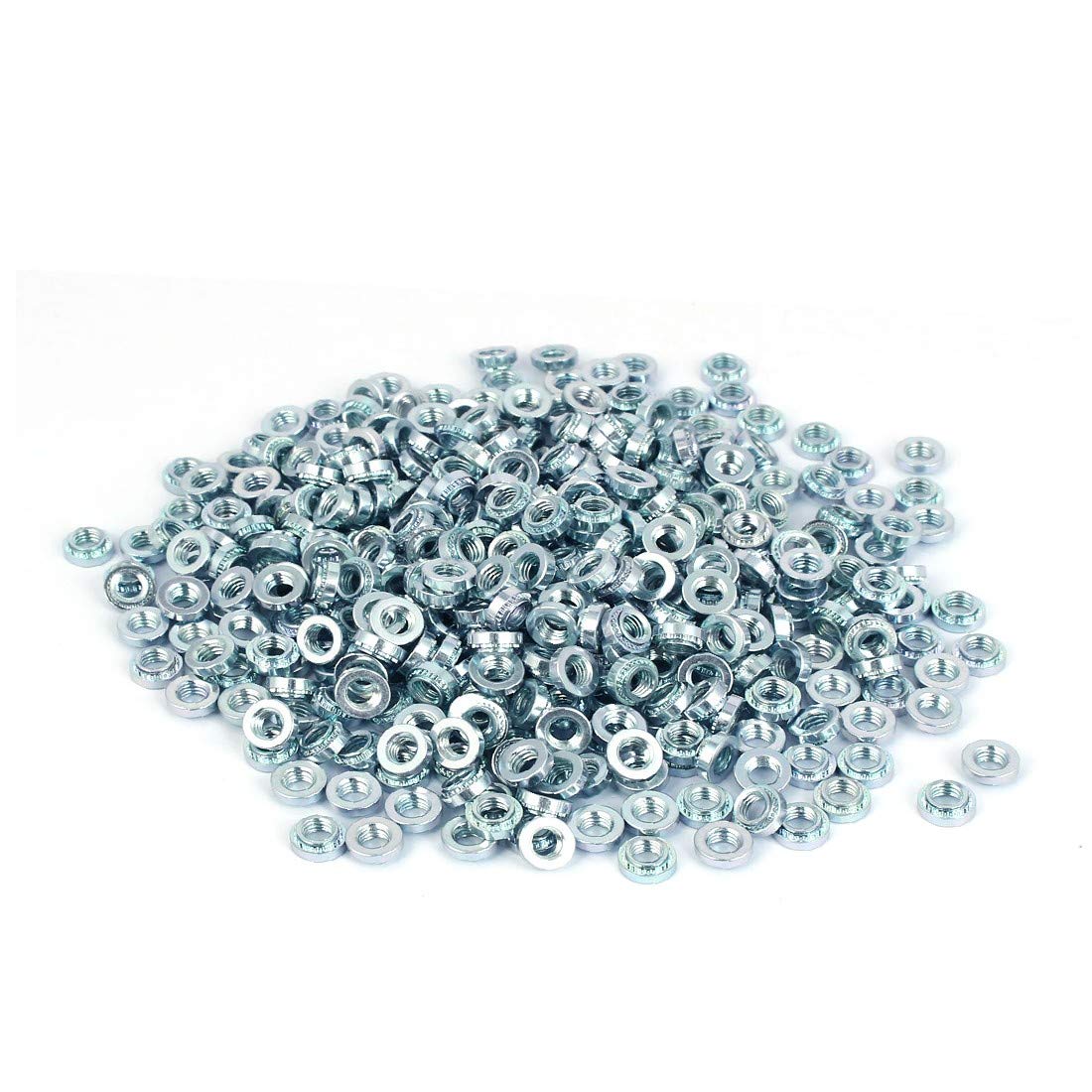 New Lon0167 Carbon Steel Featured Self Clinching Nut reliable efficacy 5mm Thread Dia 500pcs for 1.4mm Thin Plates(id:5c7 92 87 2f9)