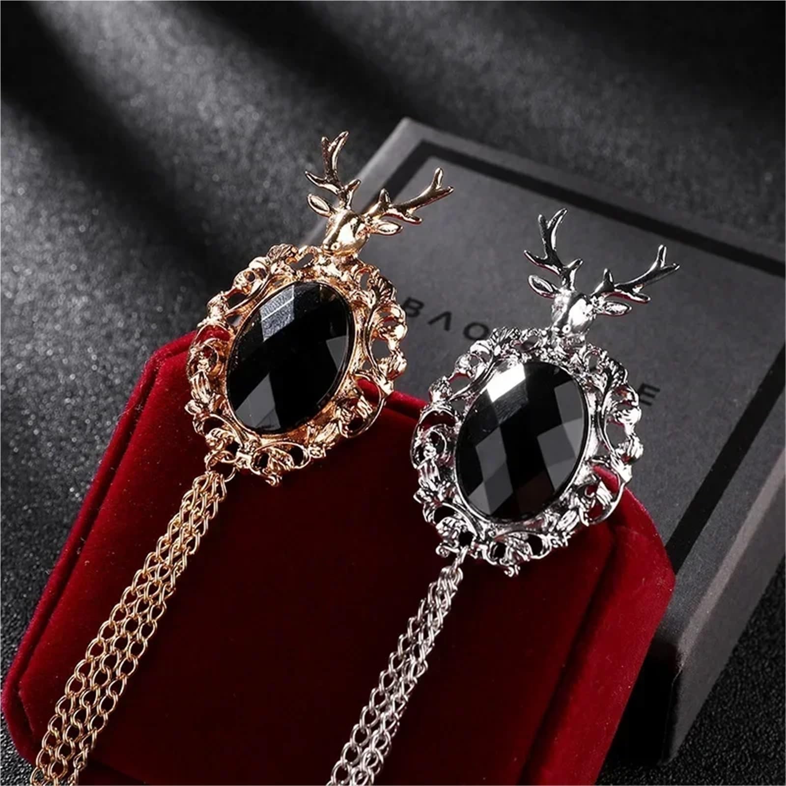 Broschenkette, Persönlichkeit Brosche Kette Herren Pins Business Anzug Damen Mantel Quaste Broschen