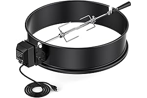 Weber Rotisserie Ring Kit for Charcoal Kettle Grill