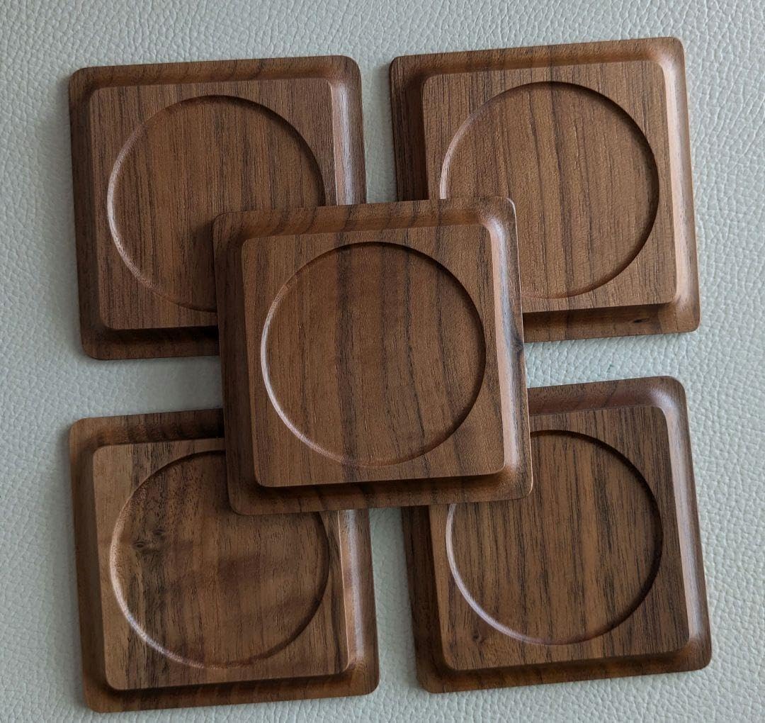 木象嵌茶托 楽天市場】木象嵌 茶托セット（5枚入り） : 箱根寄木細工専門