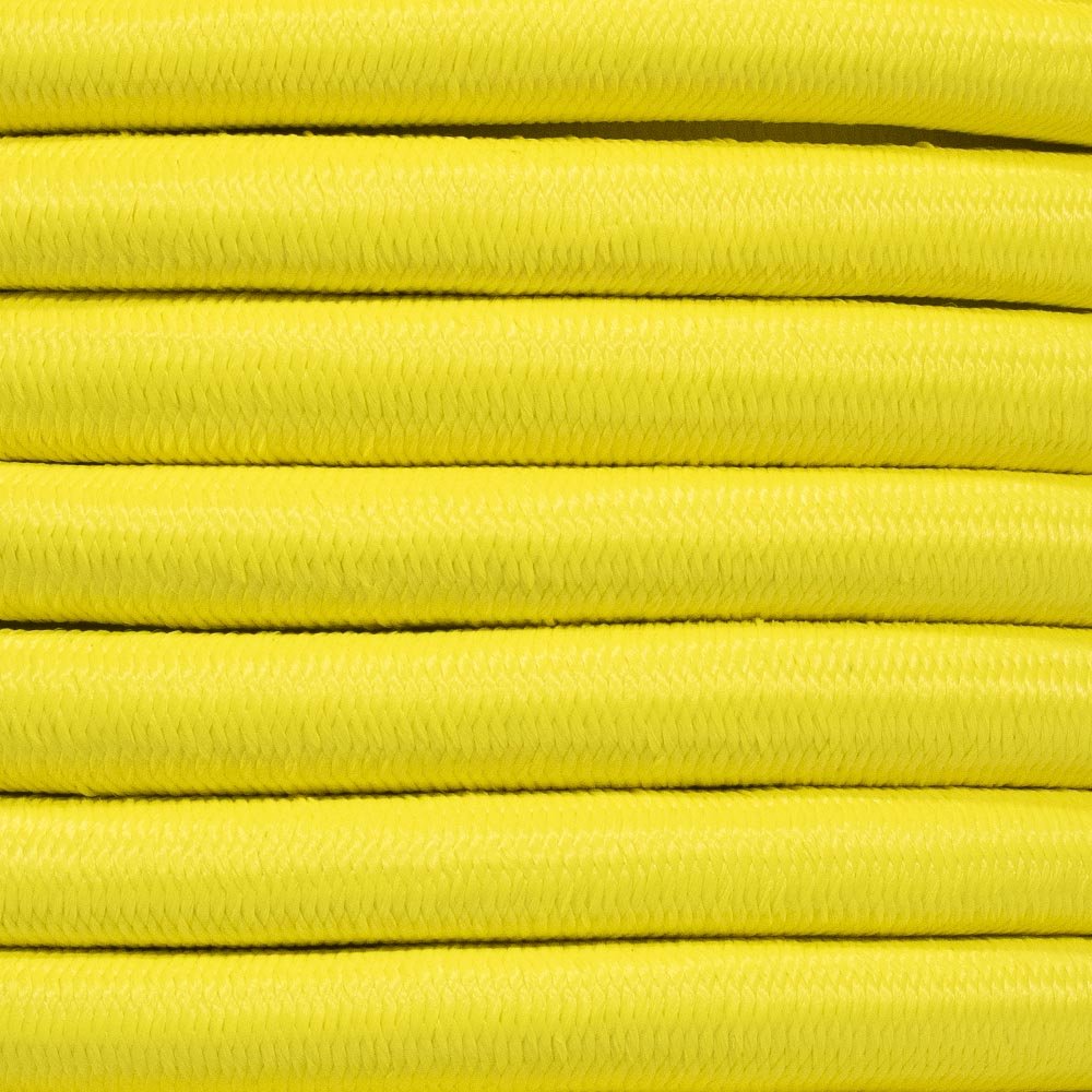 West Coast Paracord Bungee Elastic Nylon Shock Cord (5/8 Inch x 25 Feet, Yellow) — image 1
