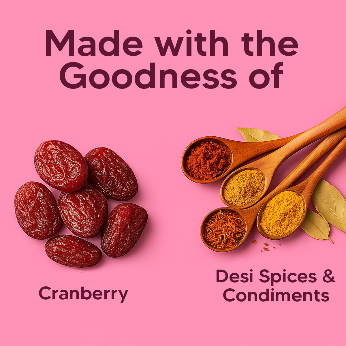 Eat Better Co Chatpata Cranberry - Pack of 4 | Healthy Snacks Spicy & Tangy Dried Cranberries | Cranberry Dry Fruit (4x40 grams) - Image 4 thumbnail