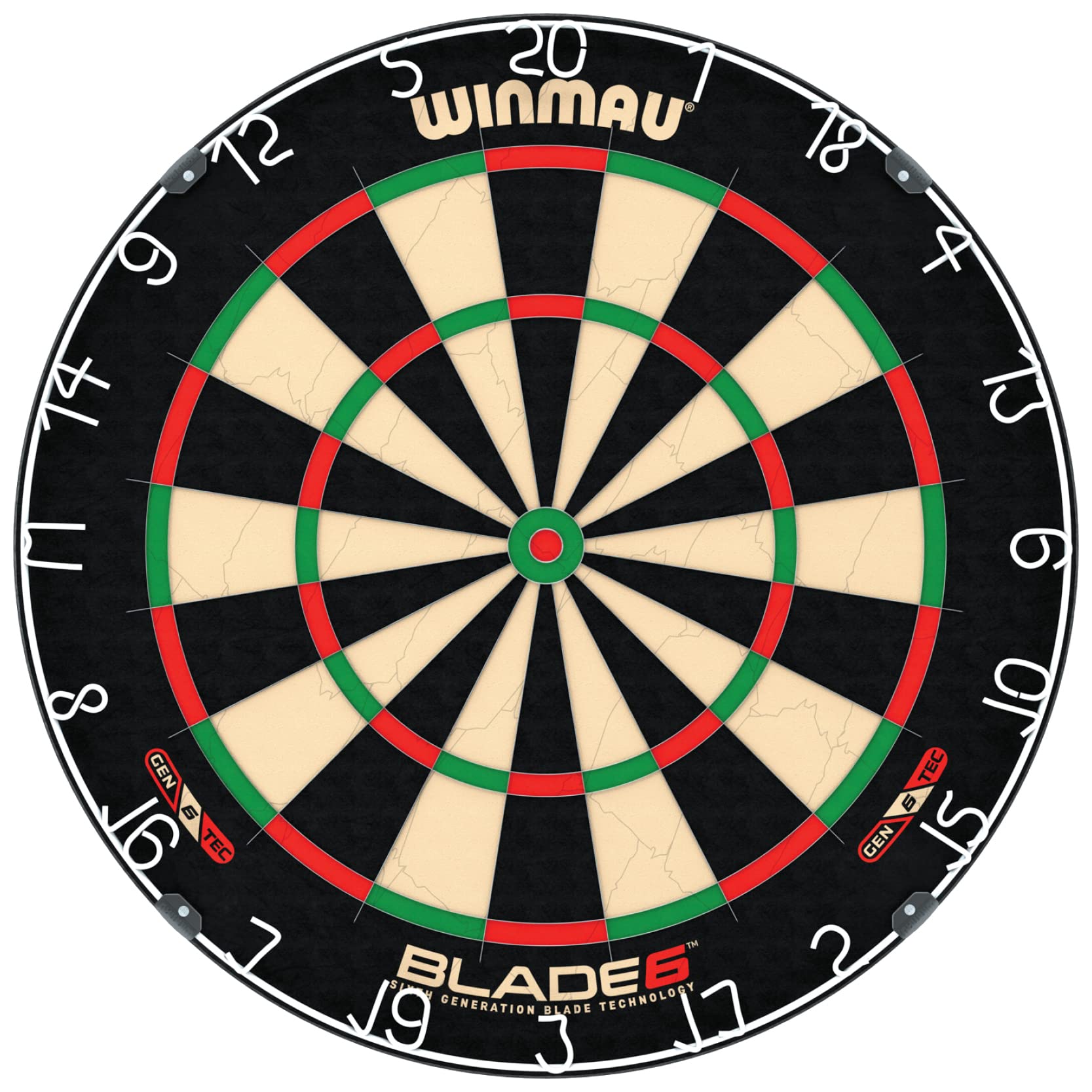 Winmau Blade 6 profesjonalna tarcza do rzutek z surround i 2 zestawami freccette