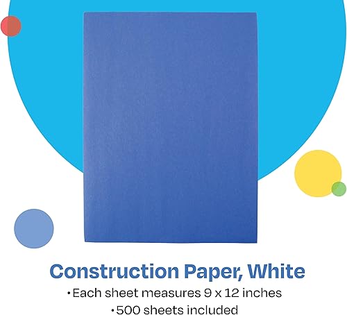 Miniatura 31 de Childcraft 1465880 papel de construcción, 9 x 12 pulgadas, color rojo (500 unidades)