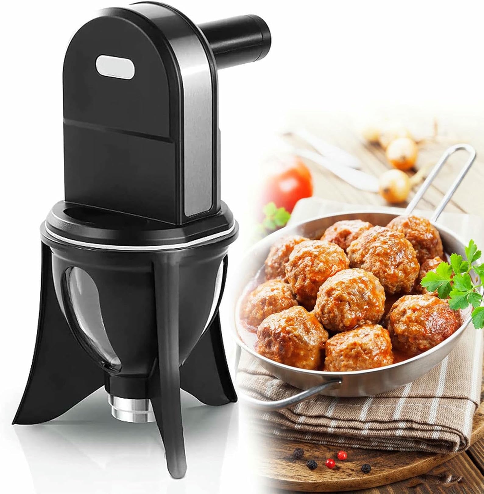Machine à boulettes de viande automatique pour boules de riz et poisson