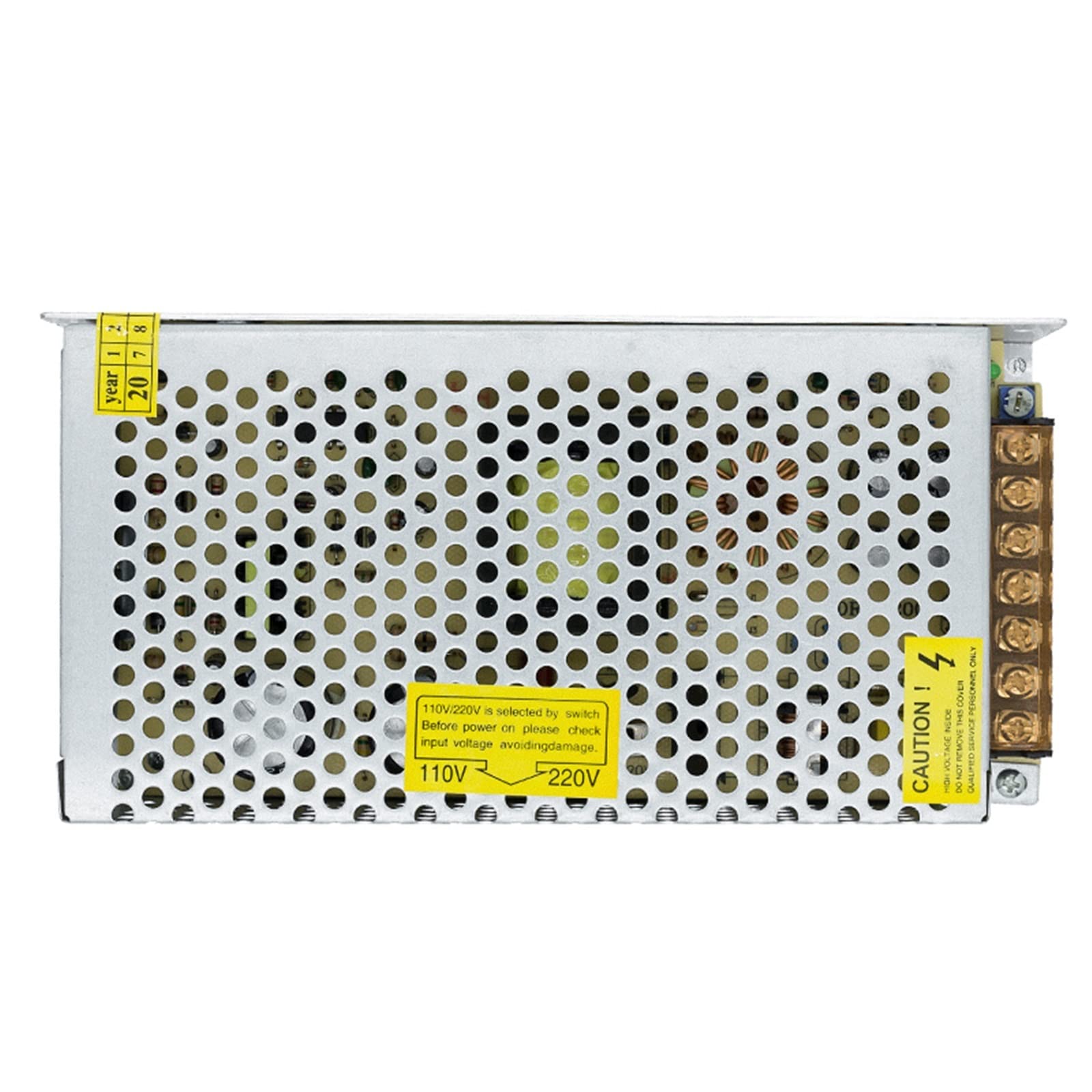 Transformateur d'éclairage AC110V-220V à DC 12V 24V Adaptateur d'alimentation 3A 5A 10A LED Strip Switch Driver(Color:24v 3a)