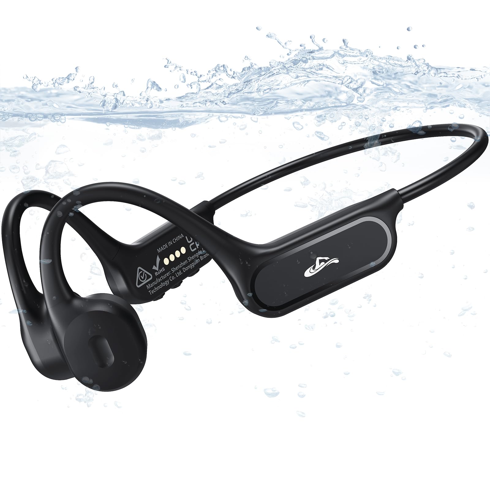 Amazon.co.jp: 骨伝導イヤホン bluetooth 6.1 kemeskin 水泳 IP68完全