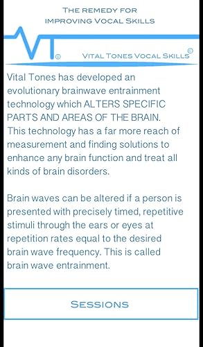 Vital Tones Habilidades Vocais