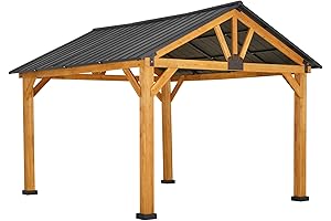 Outsunny's Covered Gazebo: Outdoor Protection At Its Finest