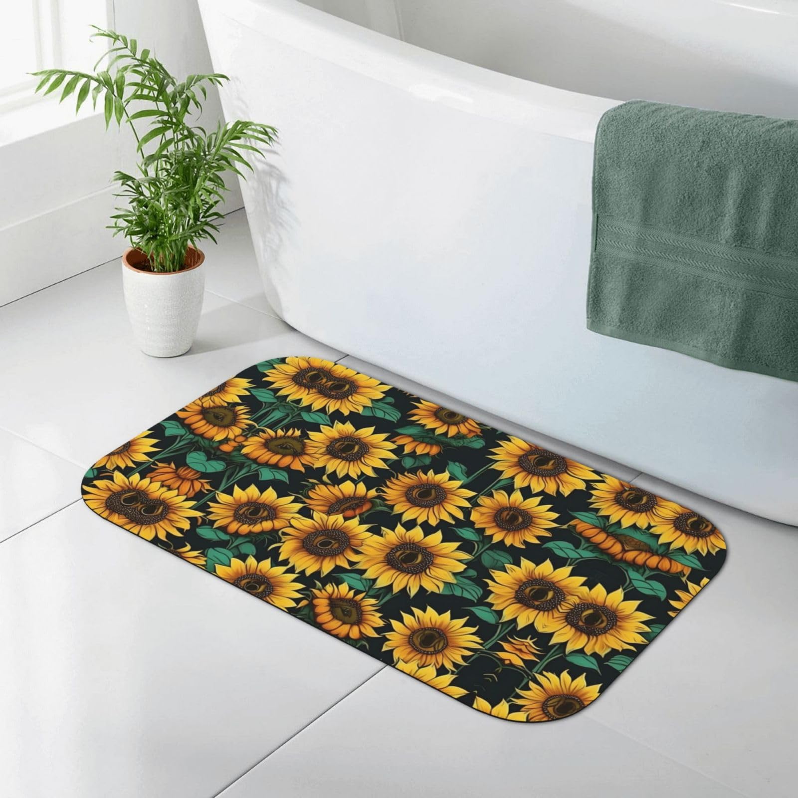 Tapis de bain en terre de diatomée pour éviter les glissades et sols humides