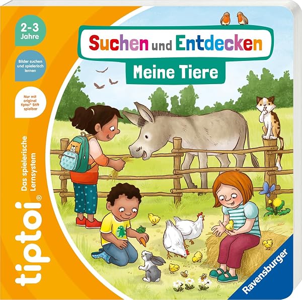tiptoi® Suchen und Entdecken: Meine Tiere, Tierbuch mit Geräuschen und Liedern - 1