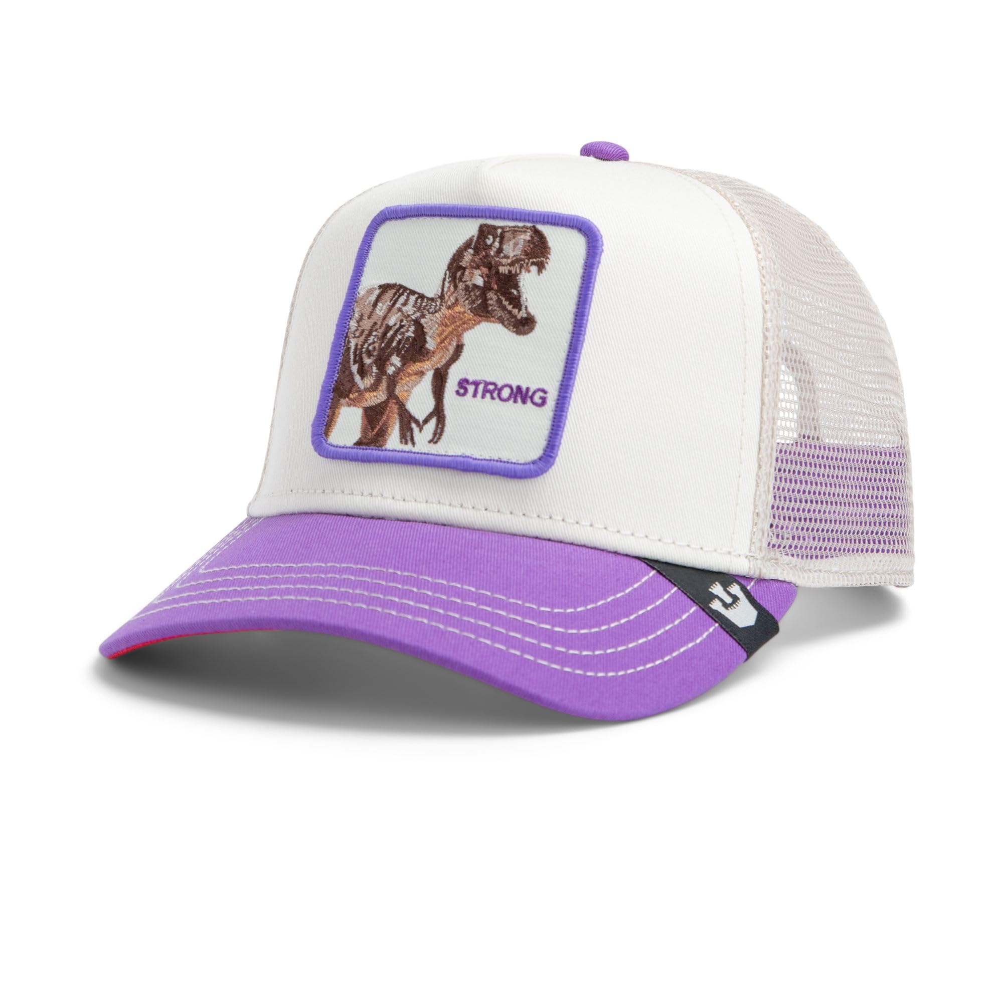 Goorin Bros. Tiermotiv A-Frame Trucker Cap Sommer 2025 Kollektion Mesh Kappi Patch Beast Hahn Hund