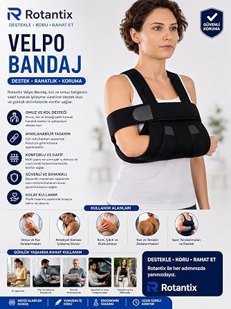Velpo Omuz ve Kol Ask s  Bandaj  Velpau Bandaj  Ortopedik Destek