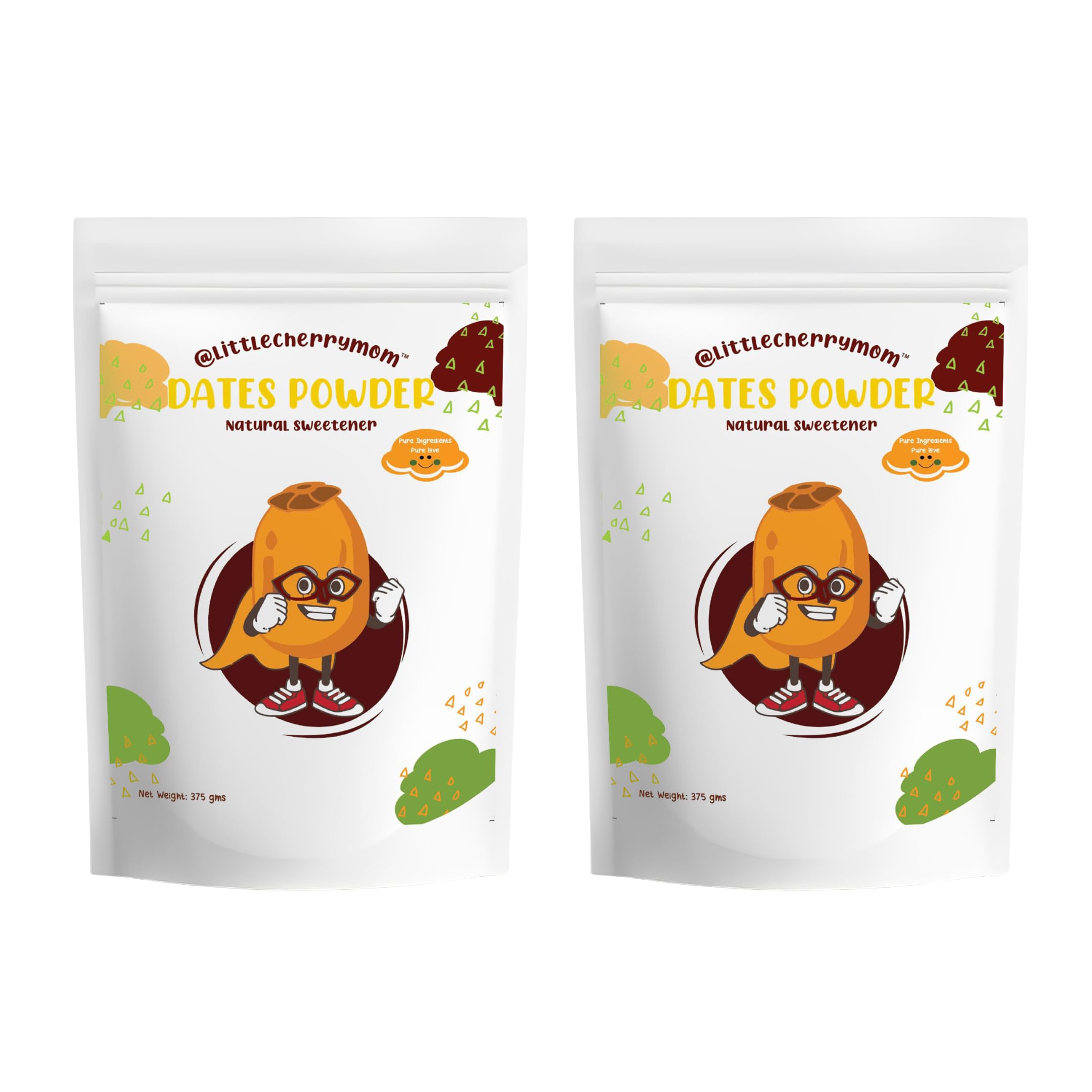 @Littlecherrymom Dates Powder - Natural Sweetener, Energy Booster, and Nutrient Rich -Pure and Raw 300 gm Dates010 | Pack Of 2 (B0C1KRQ5MB) Amazon Price History, Amazon Price Tracker