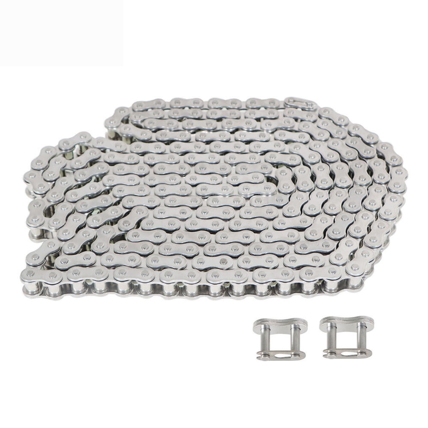 ANSI #40SS 08A Stainless Steel Roller Chain 10 Feet, Single Strand, Ideal for Chain Driven Slide Gate Operator and More, Interchangeable with ANSI #41#428 and #420 Roller Chain — Amazon image 6
