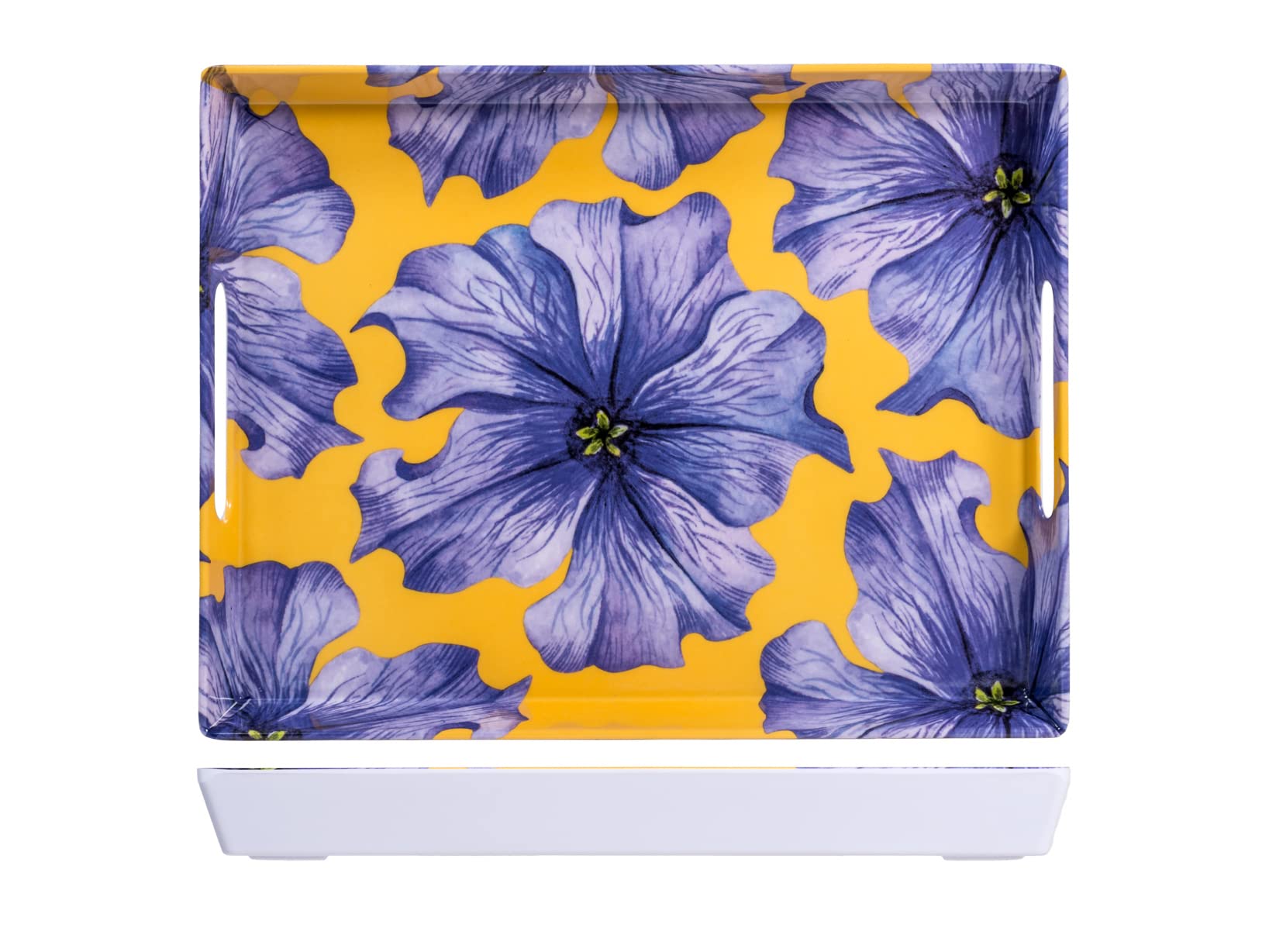 H&H melamine surreal spring tray cm 40x31