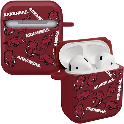 Miniatura 11 de AFFINITY BANDS Arkansas Razorbacks Camo HDX - Funda compatible con Apple AirPods Pro Camo,Champion Series,Clásico,Arkansas Razorbacks,2-Arkansas