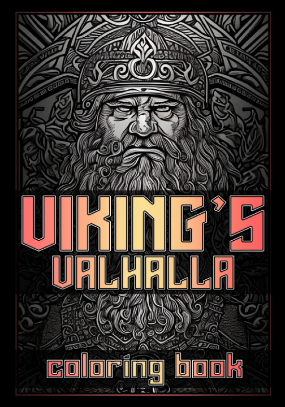 B. CorrellViking's Valhalla coloring book: game art