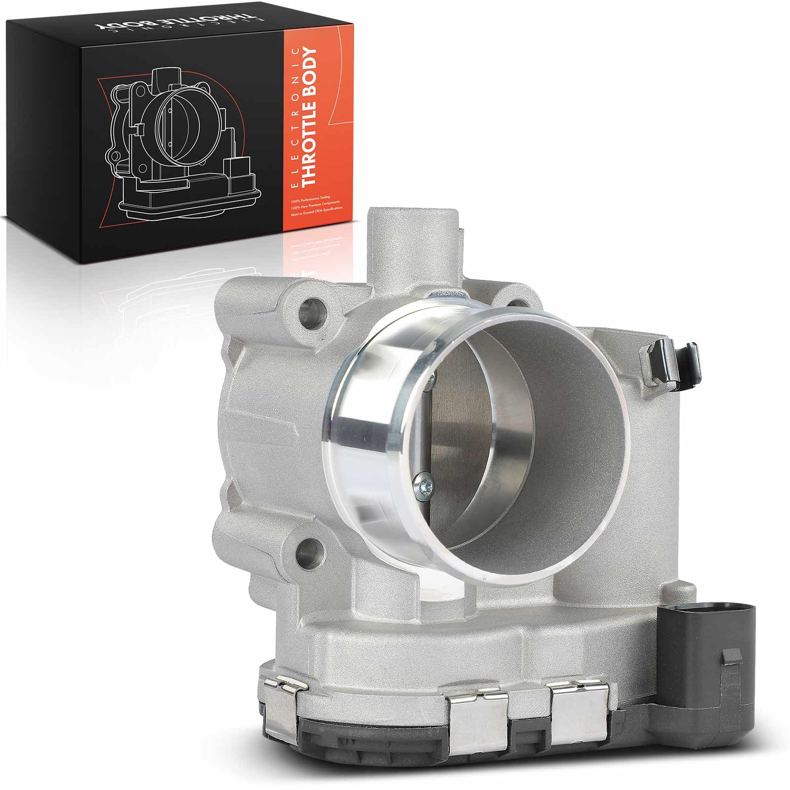 Frankberg Cuerpo de la válvula de mariposa 7S7G-9F991-B7A | Compatible con: S-Max WA6, Mondeo IV Turnier BA7, Mondeo IV Furgoneta, B-Max JK, Focus III Berlina, Mondeo IV BA7