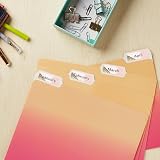 Avery Printable Return Address Labels, 0.75" x 2.25", Matte White, Sure Feed Technology, Inkjet Printer Compatible, 600 Blank Labels, Great for Mailing, Branding, School Supplies, and More (8257) – view 2