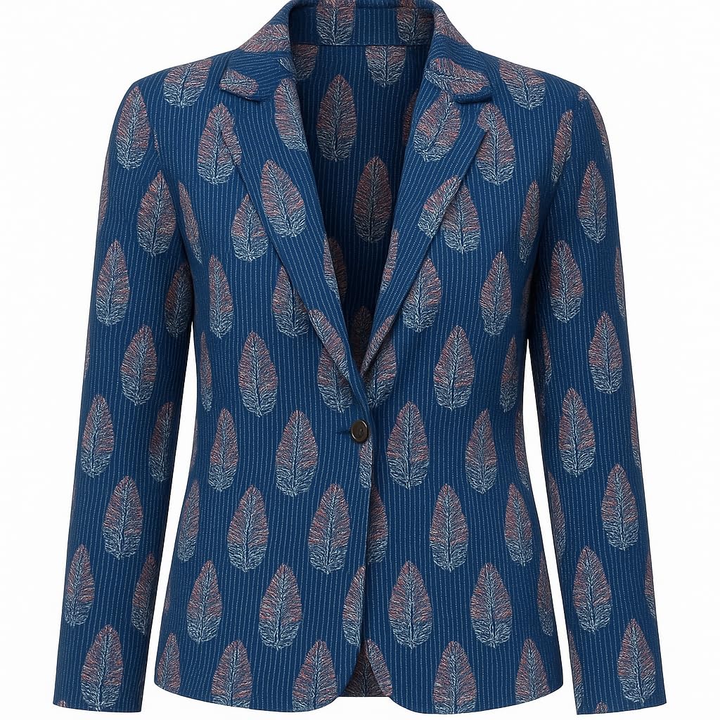 Blue Pant Suits for Women Dressy - Full Sleeve Womens Blazers Dressy Casual Elastic Back Trousers with Side
