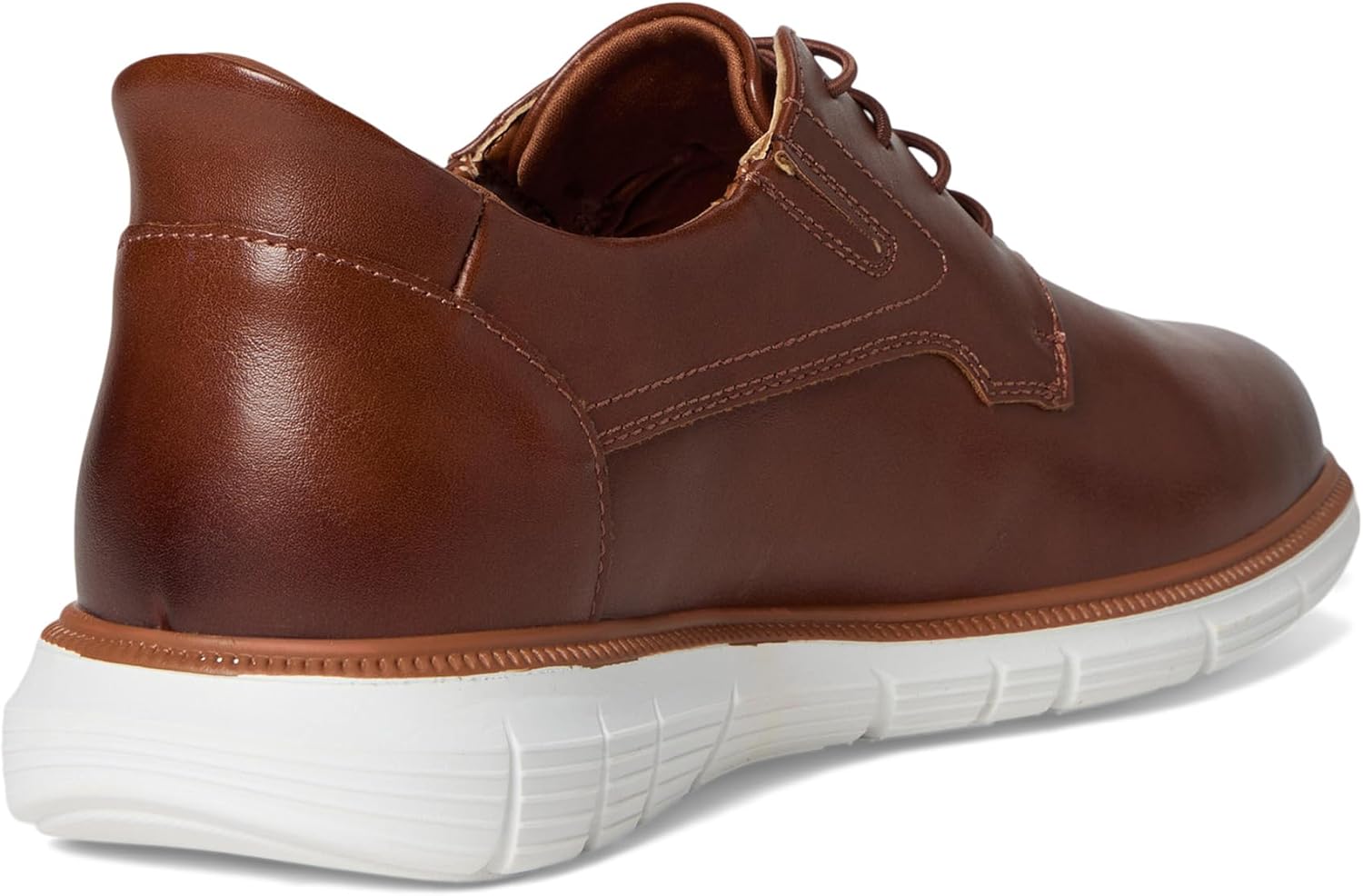 Marc Joseph New York Mens Cloud Street Oxford(Hands Free Technology) 9 Wide Cognac image 5 of 6 B0DPGP4PPL