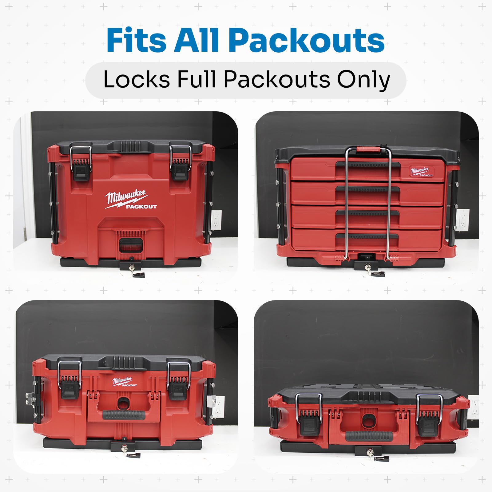 Lock Your Milwaukee Packout - Integral Plate -4
