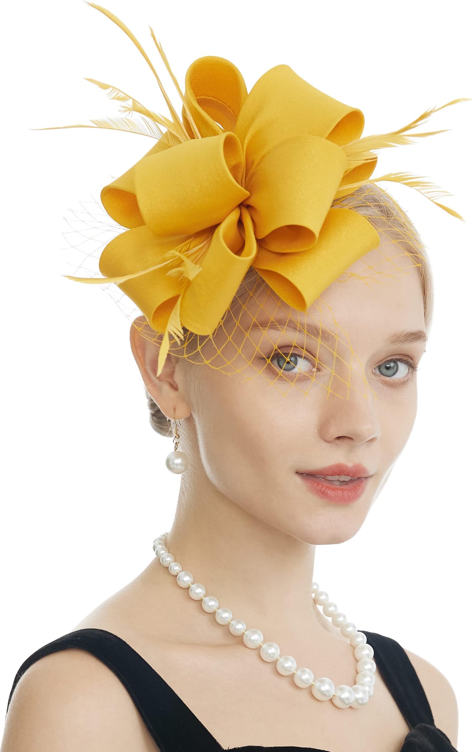 Satin Fascinator Hat