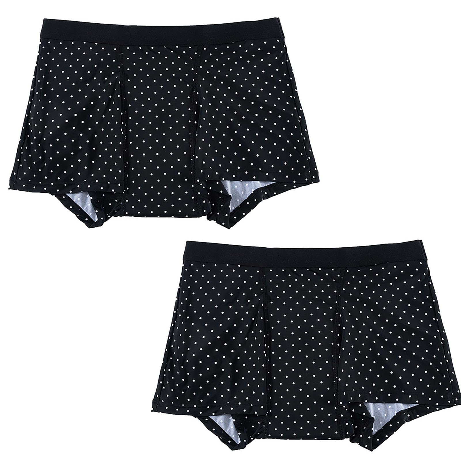 CuLtp 2pcs Menstrual Underwear, Boxer Menstrual Briefs, Incontinence Pants Women Boxer Briefs, Period Pants For Women, Washable Incontinence Pants Women